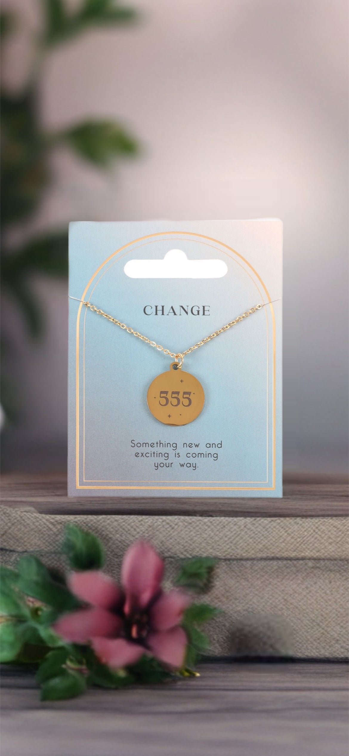 555 Change Necklace