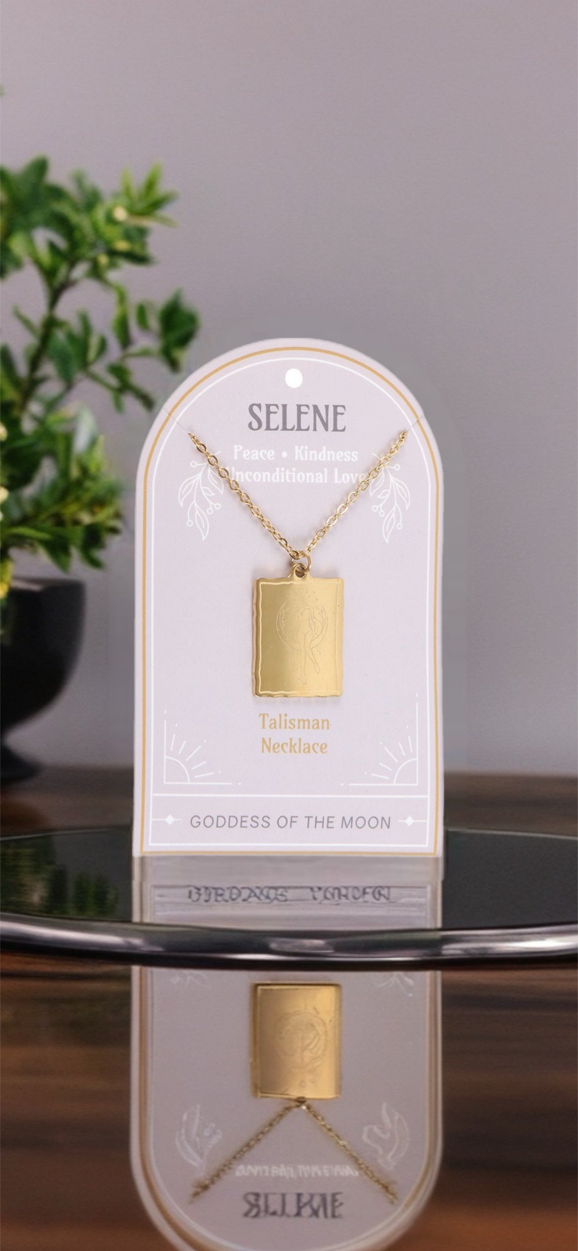 Selene Goddess Talisman Necklace