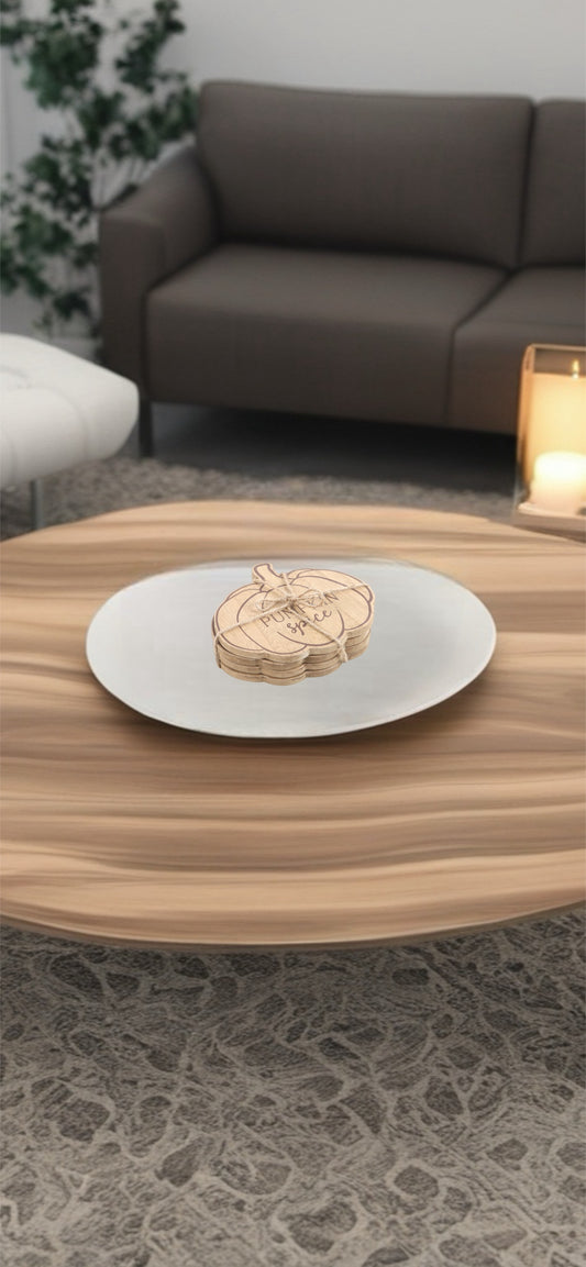 Pumpkin Spice Coasters
