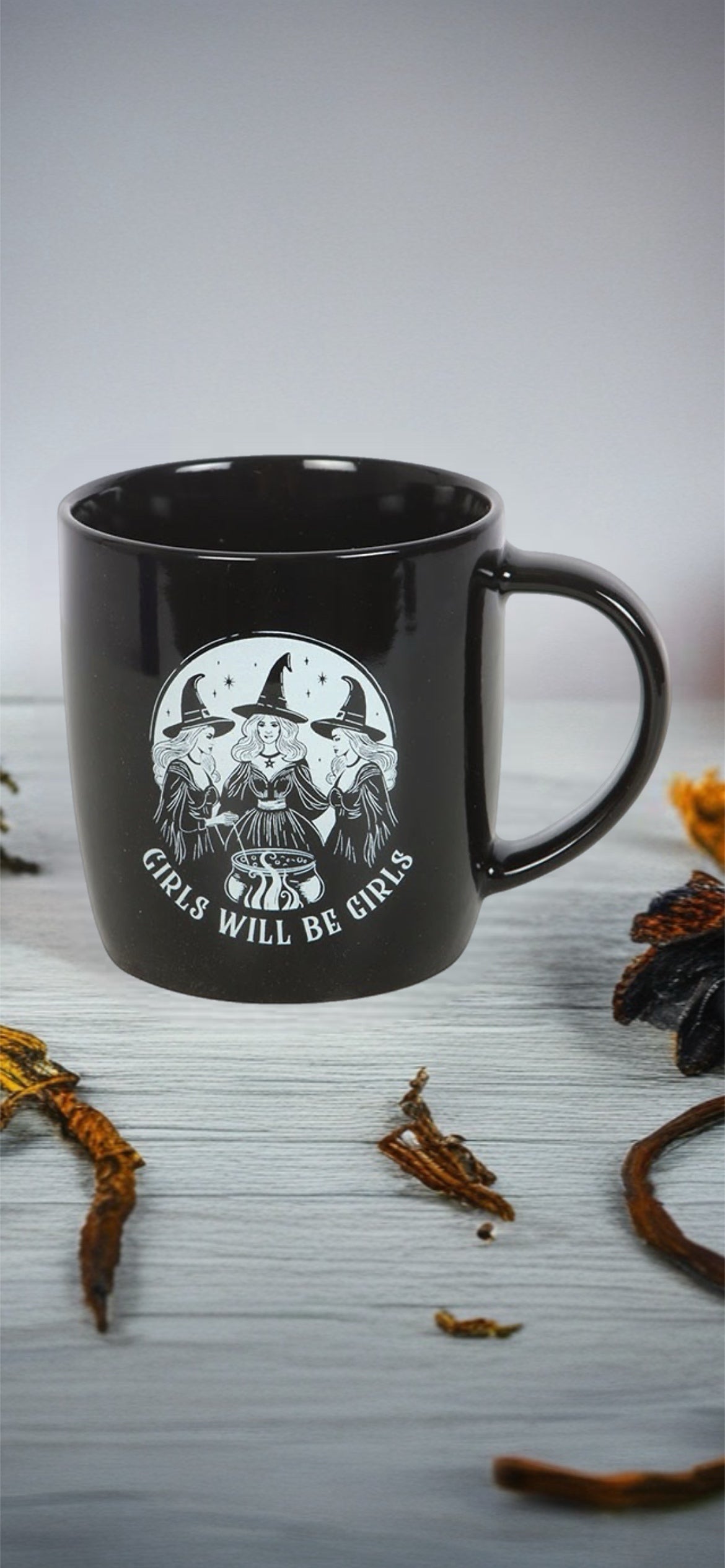 Girls Will Be Girls Witchy Mug