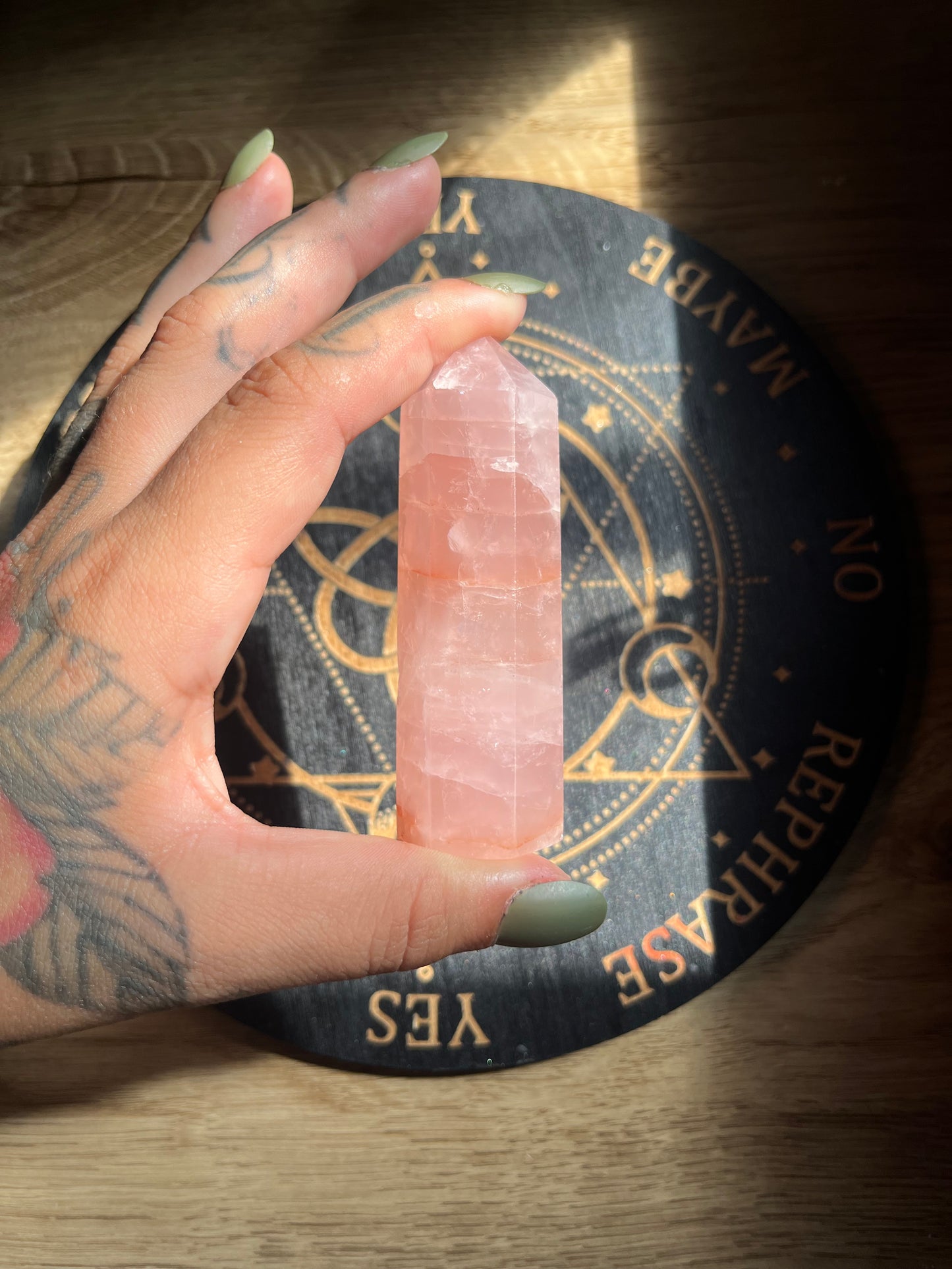 Rose Quartz Generator Point