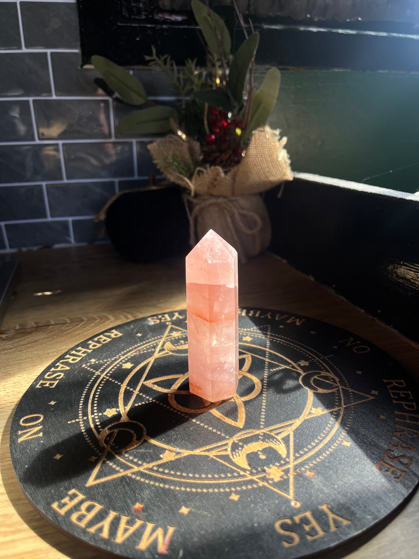 Rose Quartz Generator Point