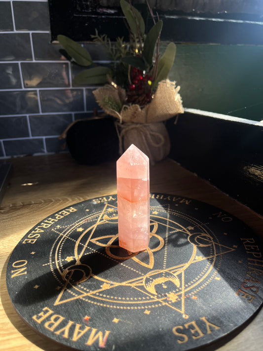 Rose Quartz Generator Point
