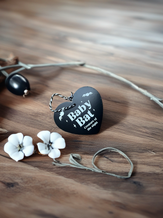 Baby Bat Hanging Sign