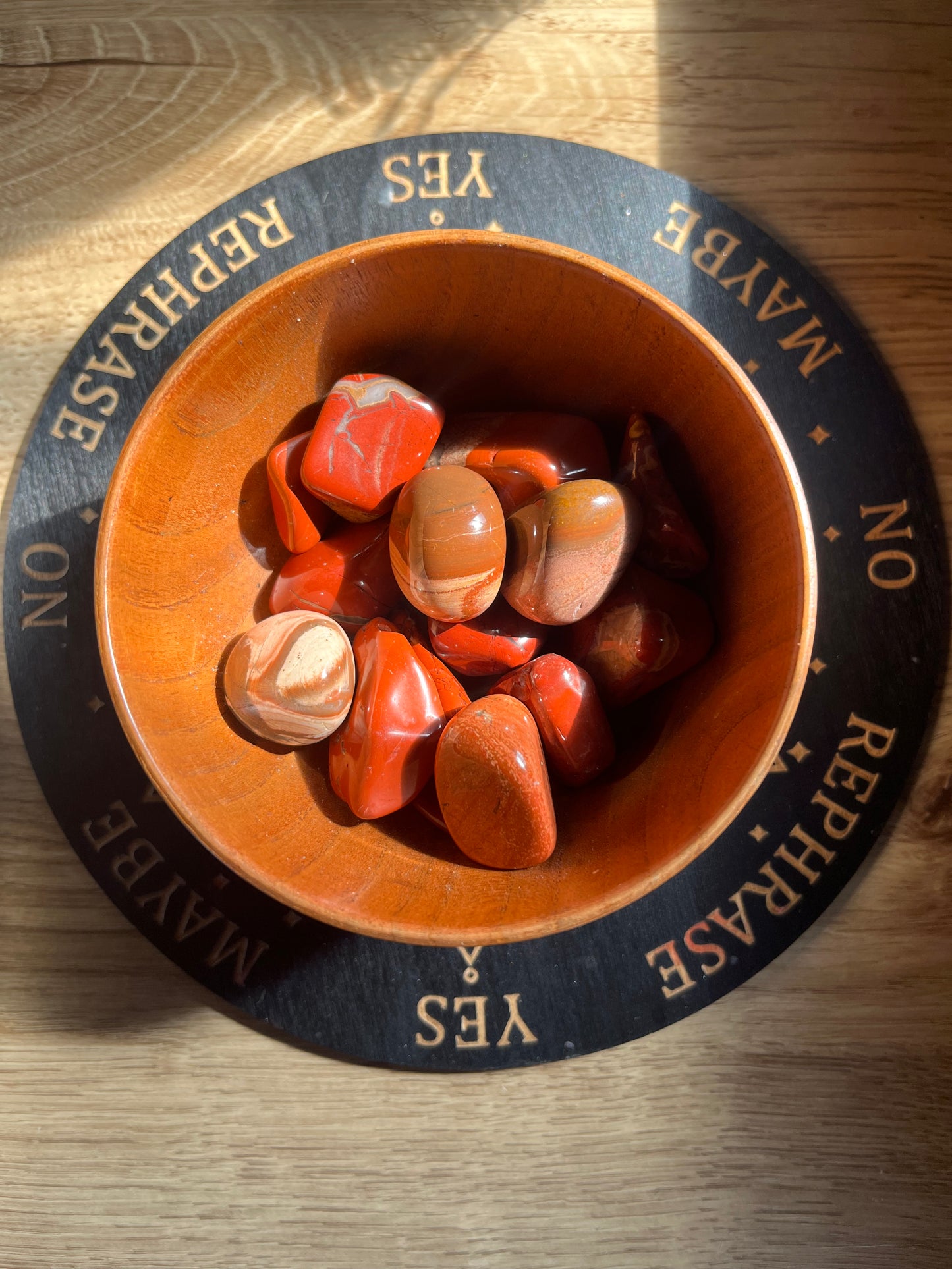Brecciated Red Jasper Tumble