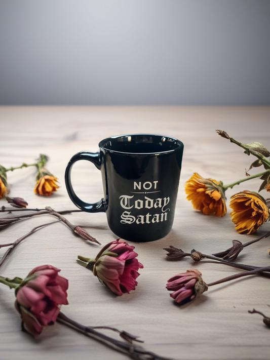 Not Today Satan Mug