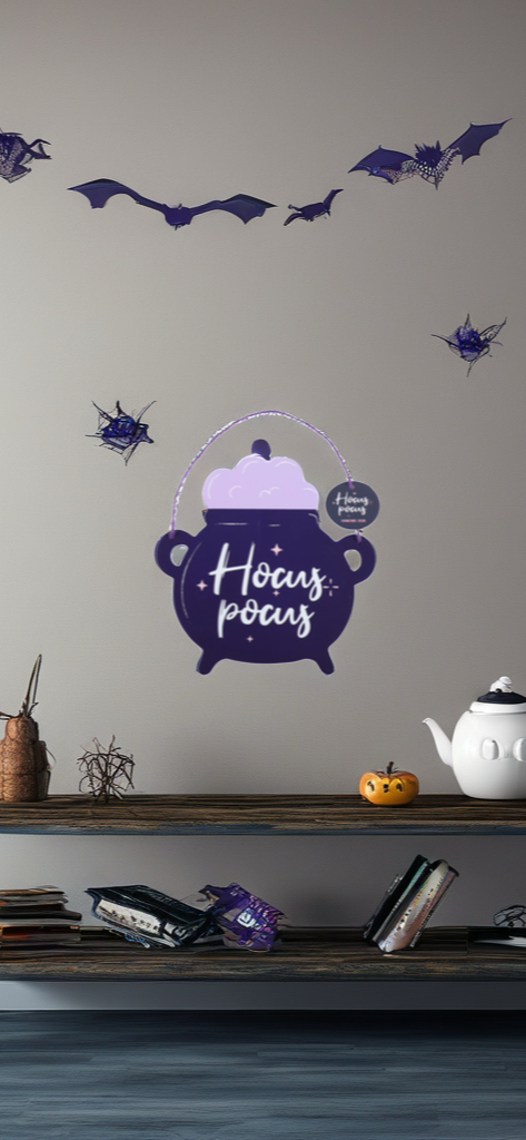 Hocus Pocus Hanging Sign