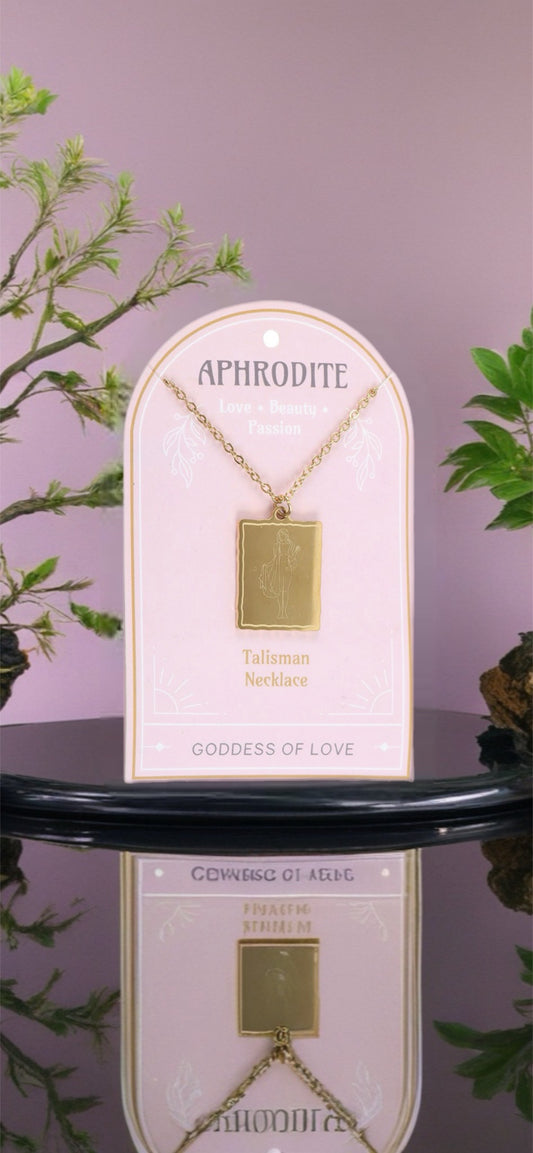 Aphrodite Goddess Talisman Necklace
