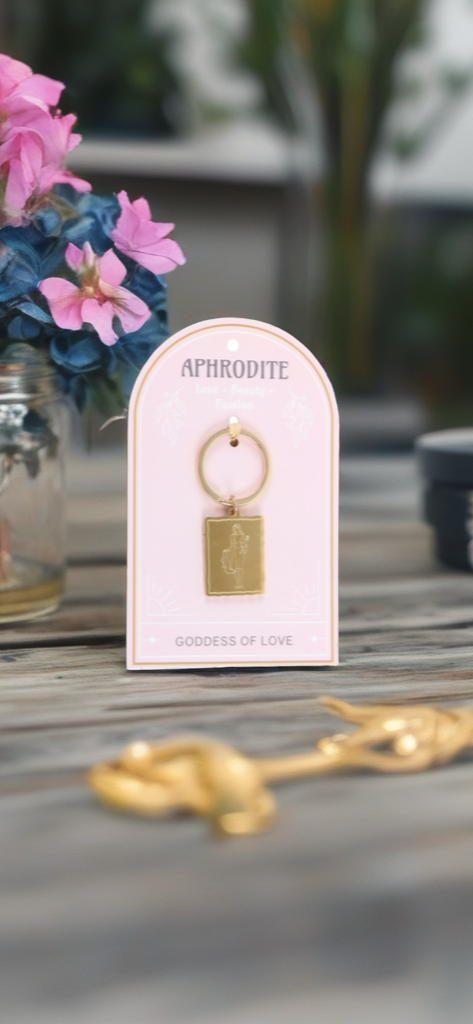 Aphrodite Goddess Talisman Keyring