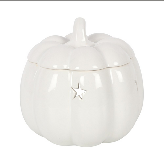 White pumpkin oil/wax burner
