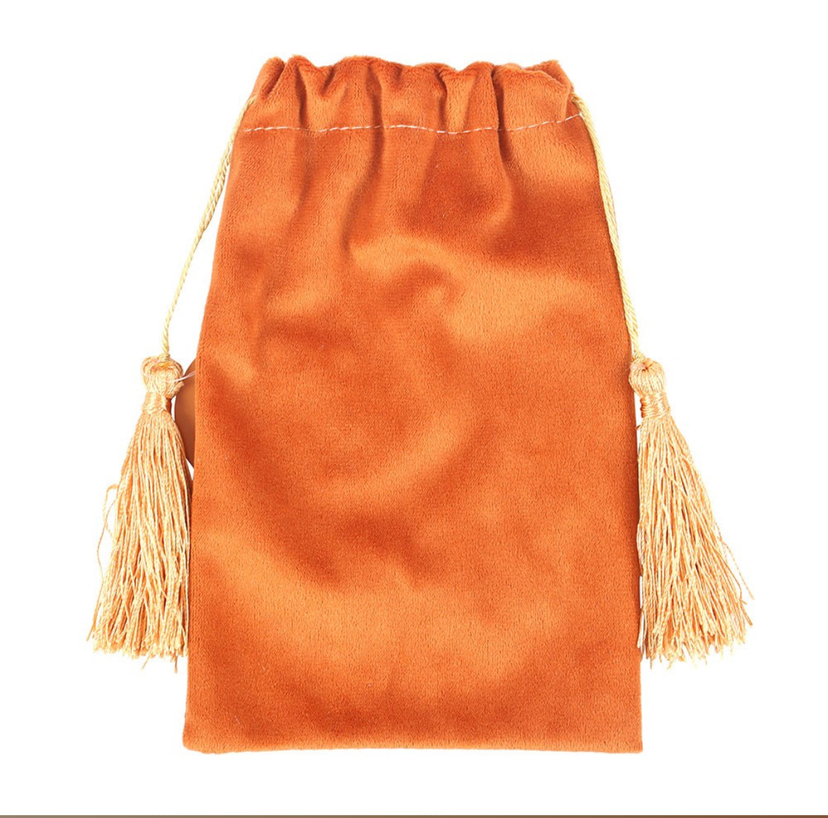 The Wheel Of Fortune Vintage Drawstring Tarot Bag