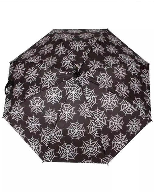 All over spiderweb umbrella