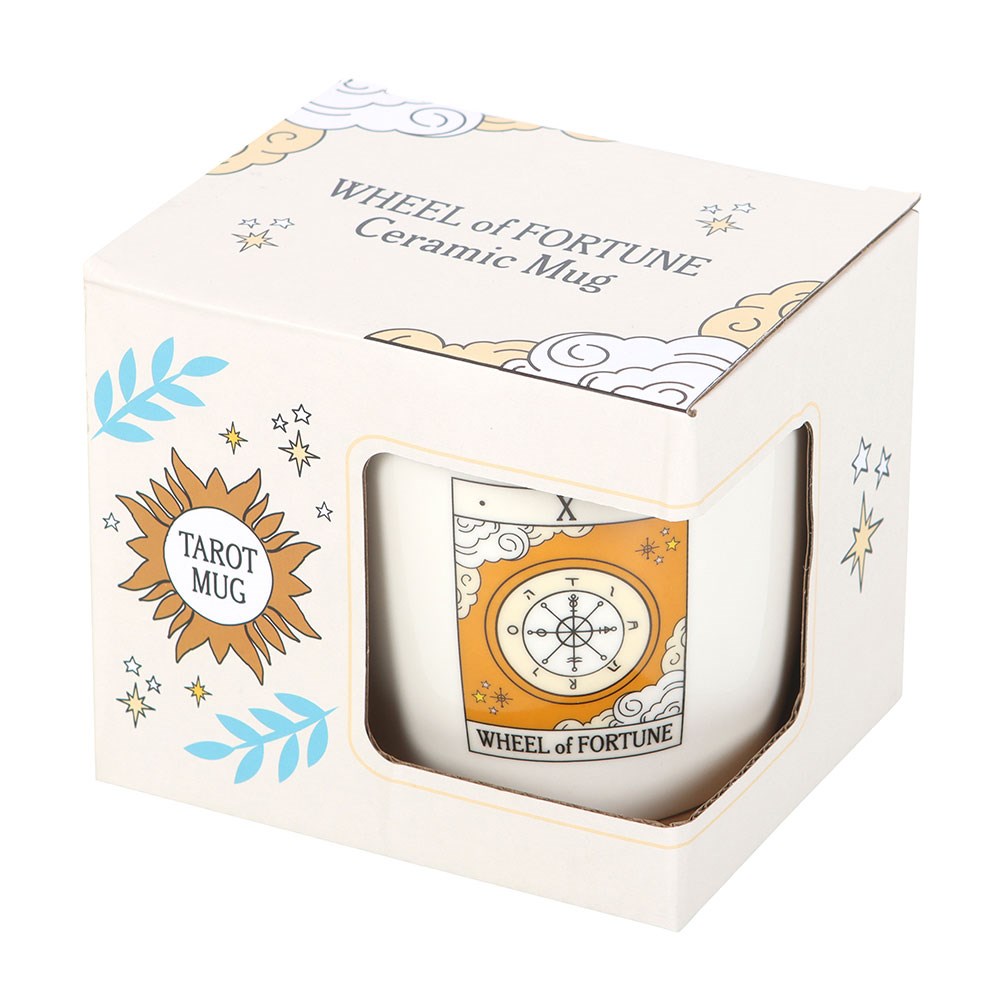 The Wheel of Fortune Vintage Tarot Mug