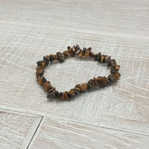 Tigers eye chip bracelet